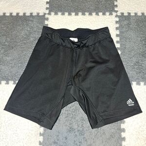 Adidas Black Athletic Shorts with Elastic Waistband